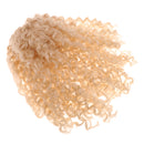 Long Wave Curly Wig Golden Hair for 1/6 BJD Dollffie MSD AOD AS Dolls Hairpiece DIY Making Repair Accessory
