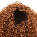 1/4 BJD Doll Long Curly Wig Brown Hairpiece for DOD LUTS SD SID Doll Hair Making Supplies