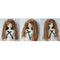1/4 BJD Doll Long Curly Wig Brown Hairpiece for DOD LUTS SD SID Doll Hair Making Supplies