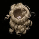 1/6 BJD Doll Long Curly Ponytail Wig Brown Hairpiece for DOD LUTS DZ AS Doll Hair Making Supplies