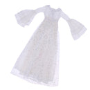 1/3 BJD Fancy White Sequined Tulle Dress Clothes for 60cm Fairy Night Lolita Doll SD LUTS DOT