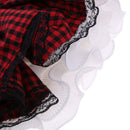 1/3 BJD Fancy 2-Layered Plaid Dress and Neckerchief Clothes for 60cm Fairy Night Lolita Doll SD LUTS DOT