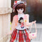 1/3 BJD Fancy Coat Vest Hat Handbag Set Clothes for 60cm Fairy Night Lolita Doll SD LUTS DOT