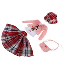 1/3 BJD Fancy Coat Vest Hat Handbag Set Clothes for 60cm Fairy Night Lolita Doll SD LUTS DOT