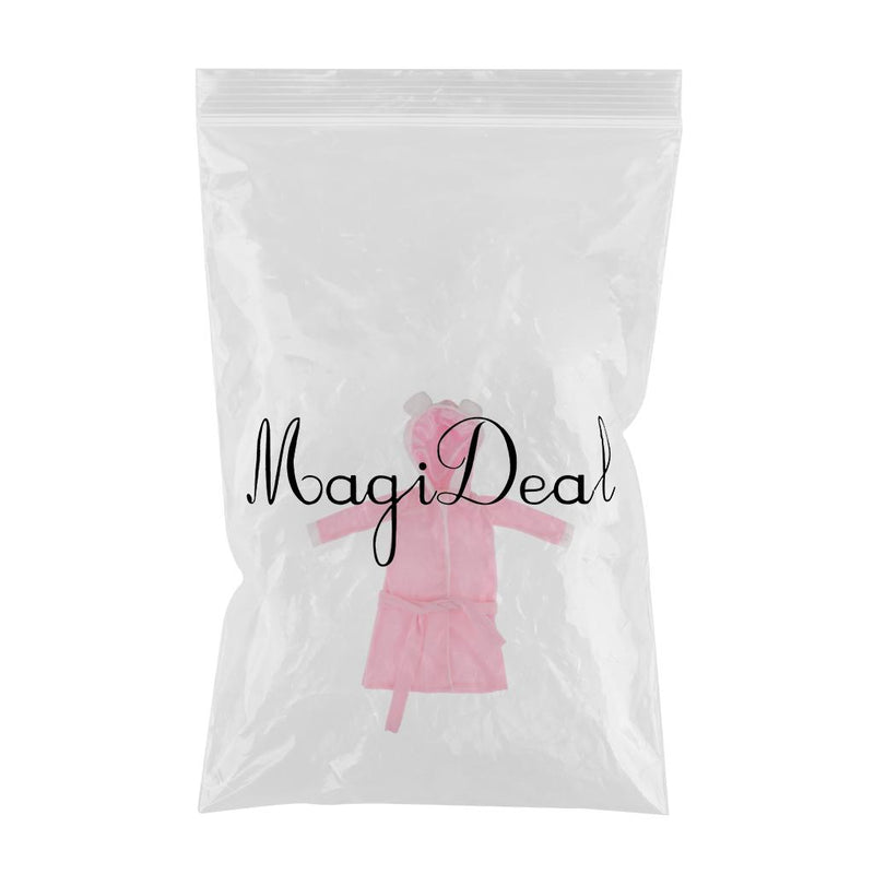 1/3 BJD Fancy Pink Hooded Pajamas Clothes for 60cm Fairy Night Lolita Doll SD LUTS DOT