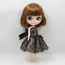 Adorable Two-layers Skirt Lace Dress Leggings Suit Party Outfit for 12inch Blythe Momoko Licca Dolls Clothing Accessory