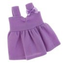 Handmade Fashion Purple Dress Clothes Accessories for 40cm 16-inch Salon Doll Gifts