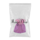 Handmade Fashion Pink and Purple Dress Clothes Accessories for 40cm 16-inch Salon Doll Gifts