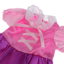 Handmade Fashion Pink and Purple Dress Clothes Accessories for 40cm 16-inch Salon Doll Gifts