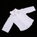 Classic White Shirt Round Collar Tops Clothes for 12inch Blythe Pullip Momoko Dolls Party/Casual Dress Up