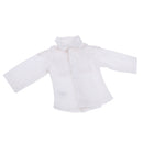 Classic White Shirt Round Collar Tops Clothes for 12inch Blythe Pullip Momoko Dolls Party/Casual Dress Up