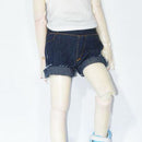 Fashion Flanging Jeans Shorts Pants Clothes for 1/6 BJD DOD LUTS Dollfie Dolls Accessories