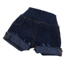Fashion Flanging Jeans Shorts Pants Clothes for 1/6 BJD DOD LUTS Dollfie Dolls Accessories