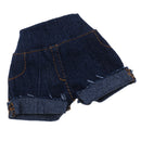 Fashion Flanging Jeans Shorts Pants Clothes for 1/6 BJD DOD LUTS Dollfie Dolls Accessories