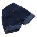Fashion Flanging Jeans Shorts Pants Clothes for 1/6 BJD DOD LUTS Dollfie Dolls Accessories