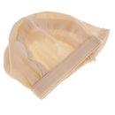 1/3 BJD Doll Wigs Cap Headgear Net Cap for Dollfie LUTS DZ Doll Making Nude Color 2 Pieces