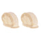 1/3 BJD Doll Wigs Cap Headgear Net Cap for Dollfie LUTS DZ Doll Making Nude Color 2 Pieces