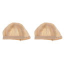1/3 BJD Doll Wigs Cap Headgear Net Cap for Dollfie LUTS DZ Doll Making Nude Color 2 Pieces