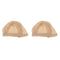 1/3 BJD Doll Wigs Cap Headgear Net Cap for Dollfie LUTS DZ Doll Making Nude Color 2 Pieces