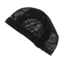 2 Pieces Doll Wigs Cap Headgear Cap for 1/3 BJD DOD Doll Fixed-Wig Net DIY Making Accessories Black