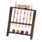 1/12 Dollhouse Miniature Wooden Croquet Game Set Garden Sports Decoration