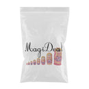 Pink Wooden Russian Nesting Babushka Matryoshka 8pcs Dolls Set Decoration