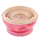 10 Pieces Set Butterfly Patterns Wooden Russian Nesting Dolls Stacking Matryoshka Toy Home Office Decoration