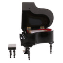 1/12 Dollhouse Miniature Musical Instrument Wooden Piano Model Box Set for Rooms Garden Artist Offerings Decor