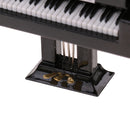 1/12 Dollhouse Miniature Musical Instrument Wooden Piano Model Box Set for Rooms Garden Artist Offerings Decor