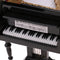 1/12 Dollhouse Miniature Musical Instrument Wooden Piano Model Box Set for Rooms Garden Artist Offerings Decor