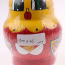 Set of 10PCS Chicks Printed Wooden Blank Russian Nesting Dolls Babushka Matryoshka Stacking Doll Kids Crafts