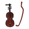 1/12 Dollhouse Miniature Musical Instrument Plastic Violin Model Figures Toy Accessory