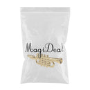 1/12 Dollhouse Miniature Musical Instrument Plastic Bend Brass Model Figures Toy Accessory