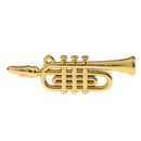1/12 Dollhouse Miniature Musical Instrument Plastic Bend Brass Model Figures Toy Accessory