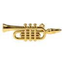 1/12 Dollhouse Miniature Musical Instrument Plastic Bend Brass Model Figures Toy Accessory