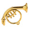 1/12 Dollhouse Miniature Musical Instrument Plastic Bend Brass Model Figures Toy Accessory