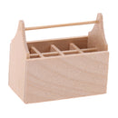 1/12 Scale Miniature Wood 5pcs Tootkit Toolbox Furniture for Dolls House Rooms Accessory Decor