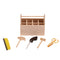 1/12 Scale Miniature Wood 5pcs Tootkit Toolbox Furniture for Dolls House Rooms Accessory Decor