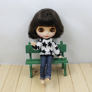 1/6 Scale Dolls Denim Jeans Pants Outfit Clothes for 12'' Neo Blythe Azone Licca Pullip Doll