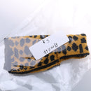 Leopard Print Hooded Sleeveless Knitted Jacket for 1/6 Kurhn Doll Clothes