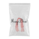 Pink and White Striped Tassels Muffler, Dolls Dress Up Accessories, for 1/6 Kurhn Doll