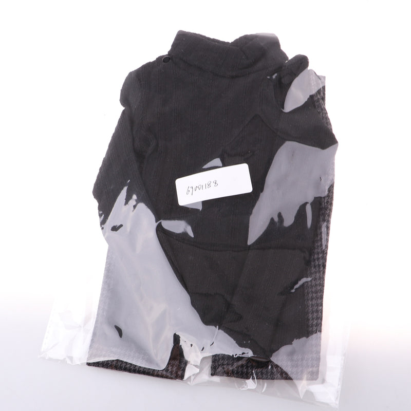 1/3 BJD Black Turtleneck Sweater Pants Set for Normal 70cm Uncle Size Doll