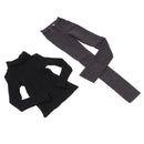 1/3 BJD Black Turtleneck Sweater Pants Set for Normal 70cm Uncle Size Doll