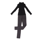 1/3 BJD Black Turtleneck Sweater Pants Set for Normal 70cm Uncle Size Doll