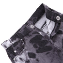 1/3 BJD Gray Tee and Tie-dyed Jeans Set for Normal 70cm Uncle Size Doll