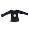 1/3 BJD Black Jacket Tshirt Jeans Set for Normal 70cm Uncle Size Doll Outfit
