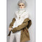 1/3 Male BJD White Turtleneck Sweater Jeans Set for Normal 70cm Uncle Dolls Accessories