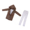 1/3 Male BJD Hooded Jacket Sweater Jeans 3pcs Set for Normal 70cm Uncle Doll