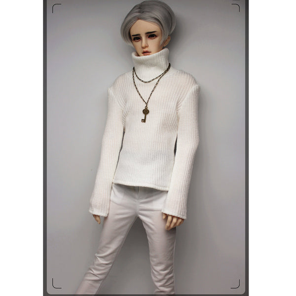 1/3 Male BJD Hooded Jacket Sweater Jeans 3pcs Set for Normal 70cm Uncle Doll