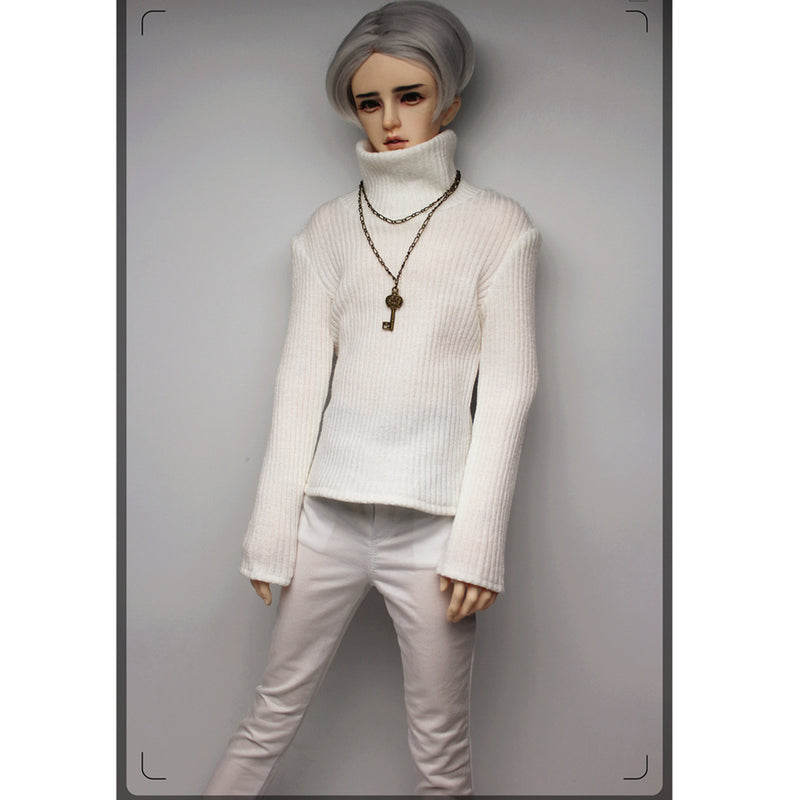 1/3 Male BJD Hooded Jacket Sweater Jeans 3pcs Set for Normal 70cm Uncle Doll